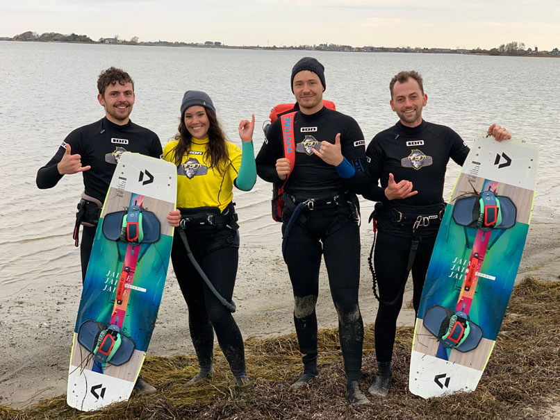 Kitekurse auf Fehmarn für Anfänger und Fortgeschrittene am Spot Gold