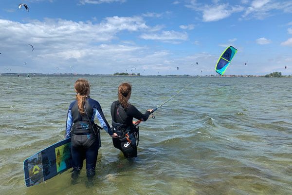 Campen Übernachten Fehmarn Kitesurfkurs